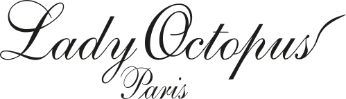 Texte calligraphié "Lady Octopus Paris".